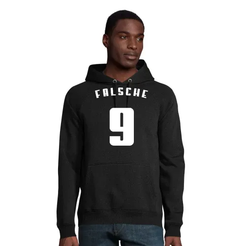 falsche Neun 9 Rückennummer Männer Hoodie