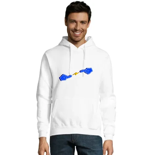 Fanfinger mit Blitz Hoodie Männer Snake