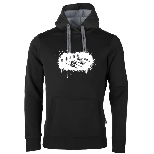Farbklecks Mischpult Männer Hoodie