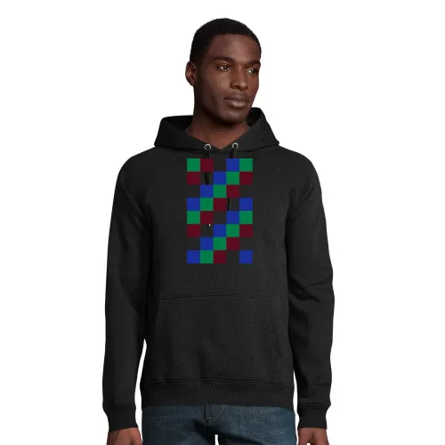Farbspiel Hoodie Männer Stellar Bio
