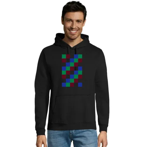 Farbspiel Hoodie Männer Snake