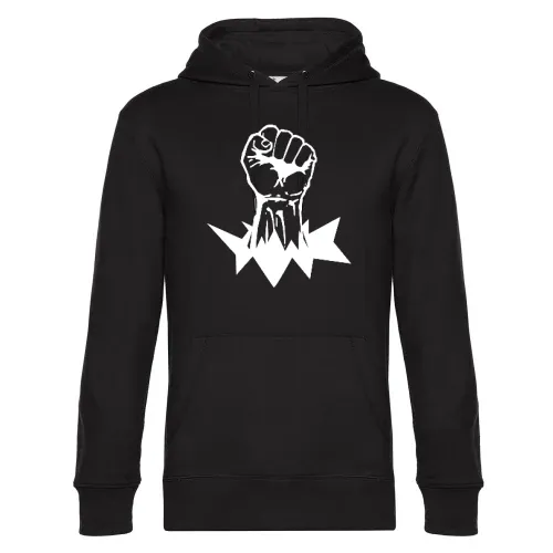 Faust Black Power Männer Hoodie