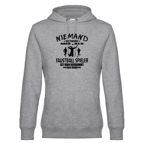 Faustball Fistball Faustballer Ist Perfekt Spruch Hoodie Männer King Hooded
