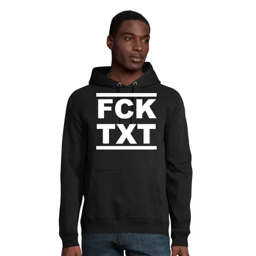 FCK dein Text Hoodie Männer Stellar Bio