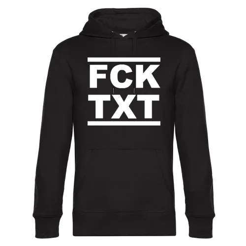 FCK dein Text Hoodie Männer King Hooded