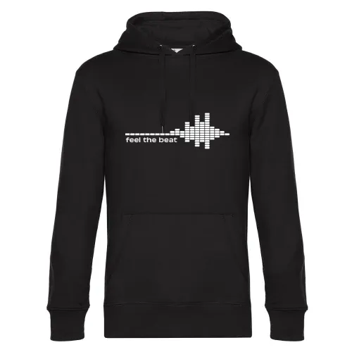 feel the beat Männer Hoodie