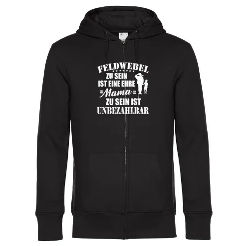 Feldwebel Mama Bundeswehr Unteroffizier Mutter BW Männer Hoodie