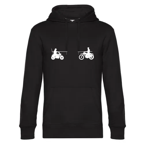 Fight on Bike Männer Hoodie