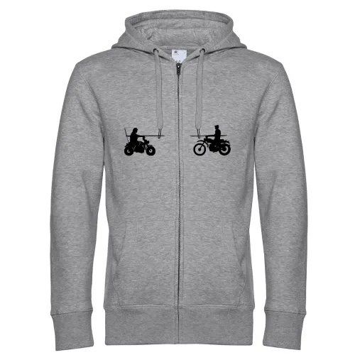 Fight on Bike Männer Hoodie
