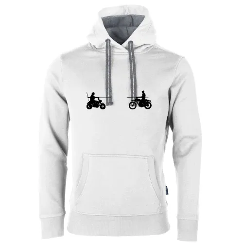 Fight on Bike Männer Hoodie