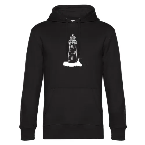 Fischer Angeln Leuchtturm Insel Angler Geschenk Hoodie Männer King Hooded