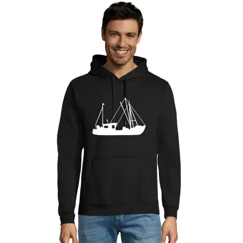 Fischkutter Hoodie Männer Snake