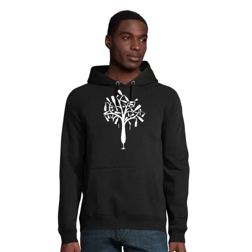 Flaschenbaum aus Sektglas Männer Hoodie