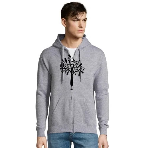 Flaschenbaum aus Sektglas Männer Hoodie