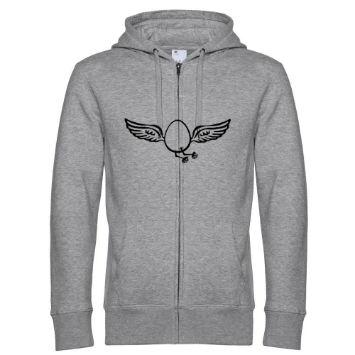 Fliegendes Ei Männer Hoodie