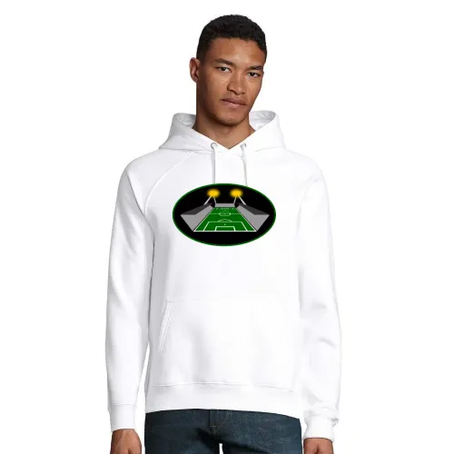 Flutlichtspiel Fussballstadion Hoodie Männer Stellar Bio
