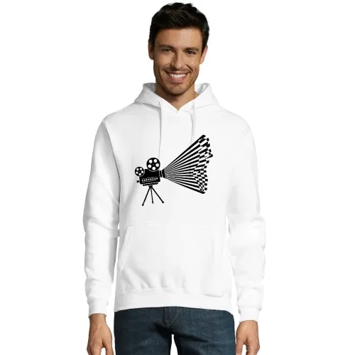 Frau im Licht Hoodie Männer Snake