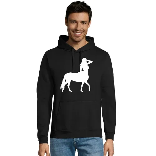 Frauenkörper auf Pferd Hoodie