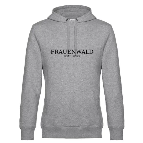 Frauenwald Koordinaten Hoodie Männer King Hooded