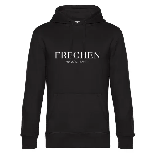 Frechen Koordinaten Hoodie Männer King Hooded