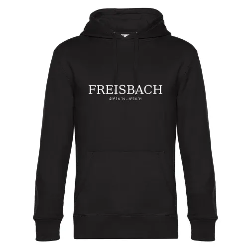 Freisbach Koordinaten Hoodie Männer King Hooded