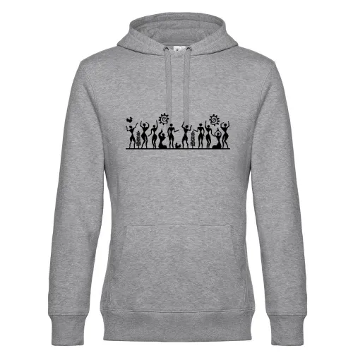 friedliche Menschen Hoodie Männer King Hooded