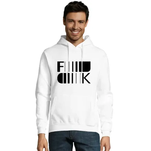 Fuck Männer Hoodie