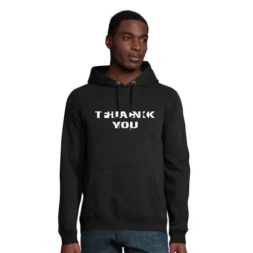 fuck thank you Männer Hoodie