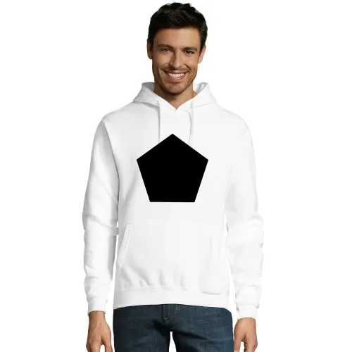 Fünfeck Männer Hoodie