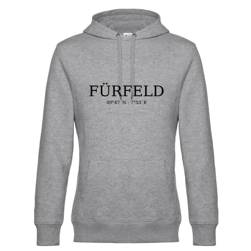 Fürfeld Koordinaten Hoodie Männer King Hooded