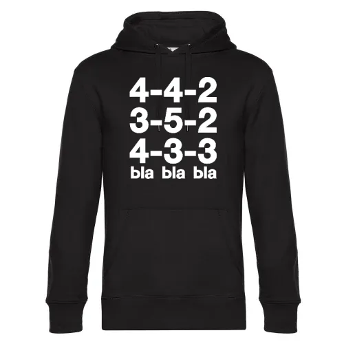 Fußball Aufstellungen Männer Hoodie