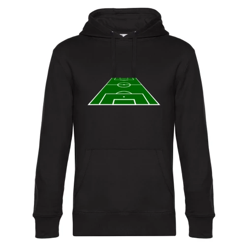 Fussball Spielfeld 3D 2.0 Hoodie Männer King Hooded