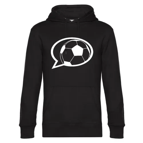 Fussball Sprechblase Männer Hoodie