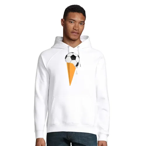 Fußball Waffeleis Hoodie Männer Stellar Bio