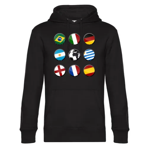 Fußball Weltmeister Titel Hoodie Männer King Hooded