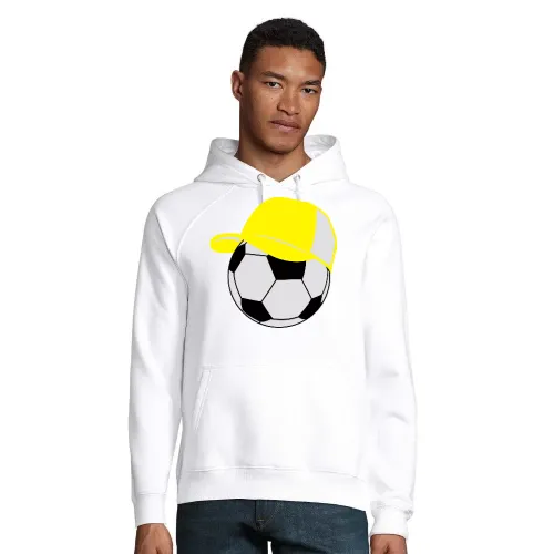 Fußballbasecap Hoodie Männer Stellar Bio