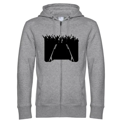 Fußballfans vorm Stadion Männer Hoodie