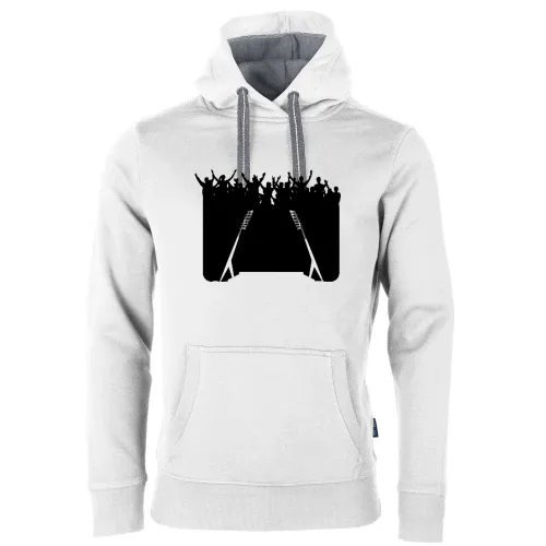 Fußballfans vorm Stadion Männer Hoodie