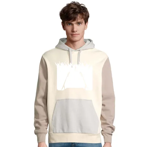 Fußballfans vorm Stadion Männer Hoodie