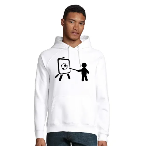 Fußballlehrer Männer Hoodie