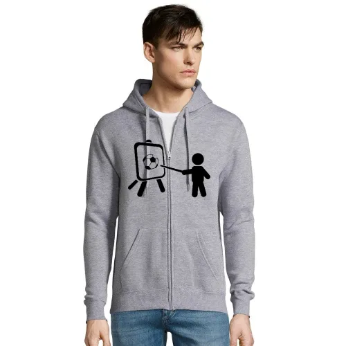 Fußballlehrer Männer Hoodie