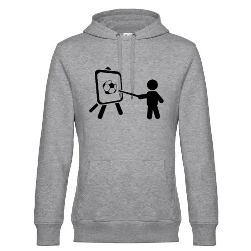 Fußballlehrer Männer Hoodie