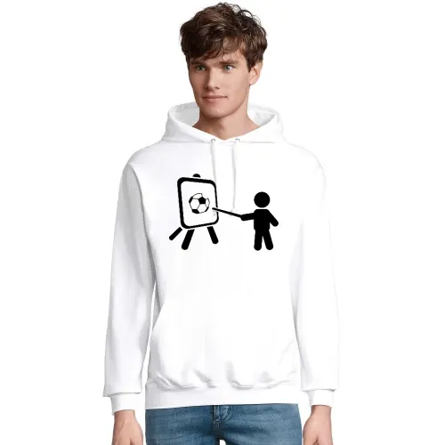 Fußballlehrer Männer Hoodie
