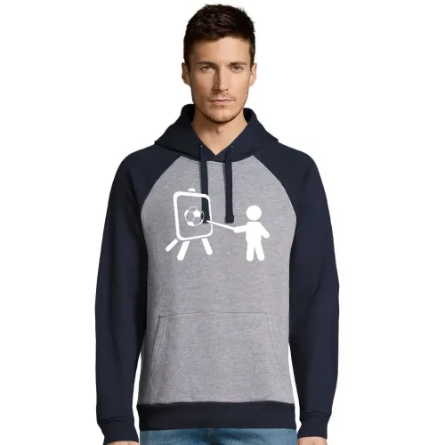 Fußballlehrer Männer Hoodie