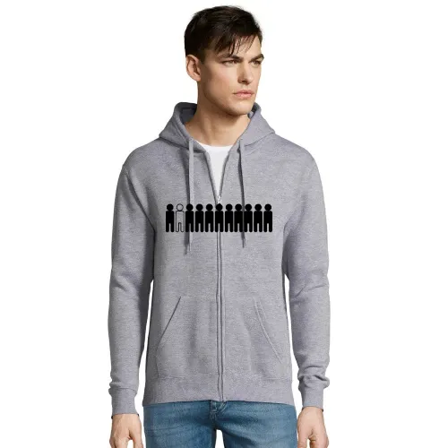 Fußballmanschaft Nationalhymne Hoodie Männer Seven