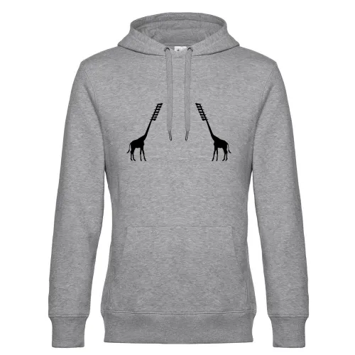 Fußballstadion Giraffen Männer Hoodie