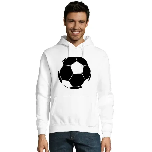 Fußballumriss Männer Hoodie