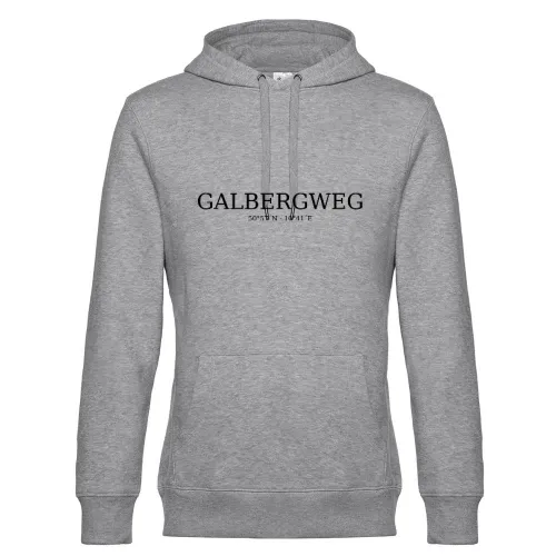 Galbergweg Koordinaten Hoodie Männer King Hooded
