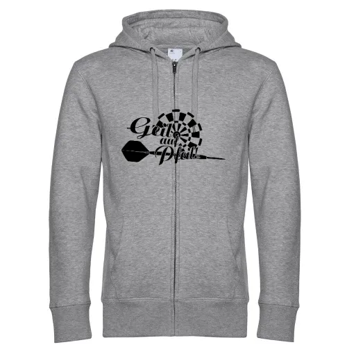 Geil auf Pfeil! Darts Männer Hoodie