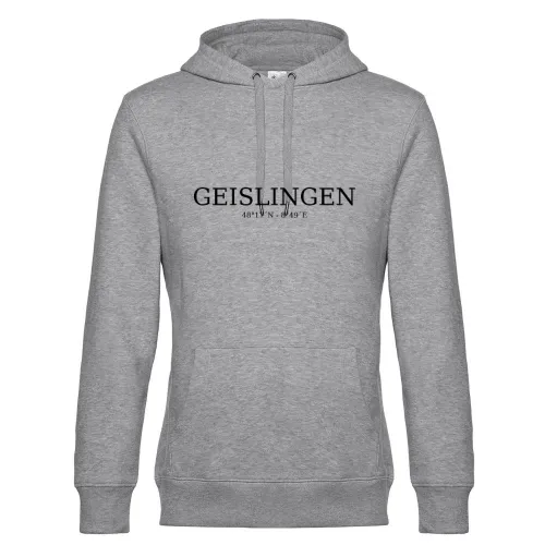 Geislingen Koordinaten Hoodie Männer King Hooded